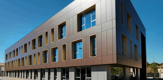 Алюминиевые вентилируемые фасады